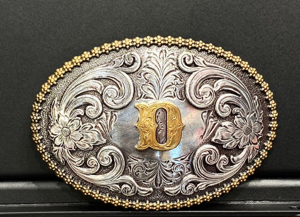 NOCONA OVAL INITIAL BUCKLE - ACC BUCKLE - Image 3