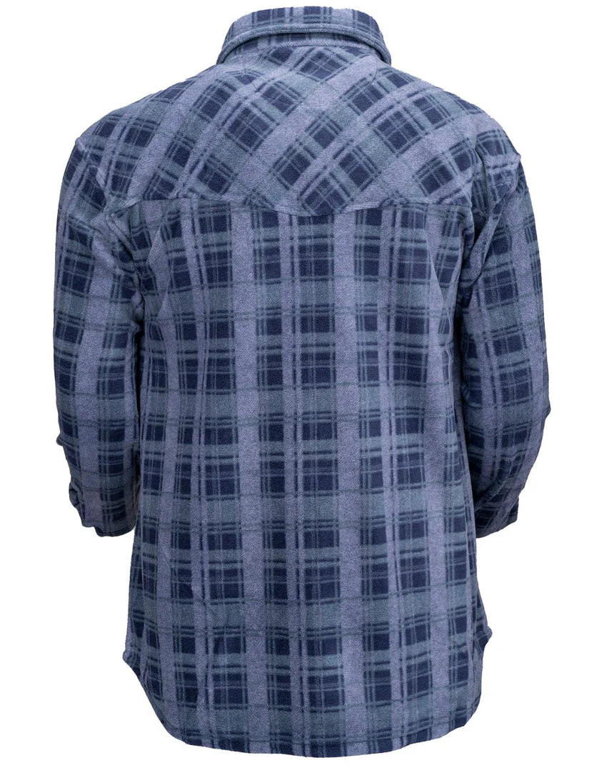 Chad Button Up Fleece Big Shirt - Image 3