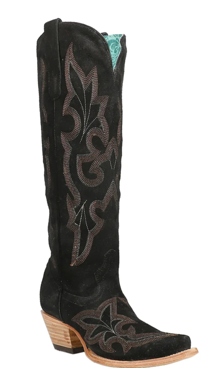 Outlaw Suede Tall Boots - Image 2