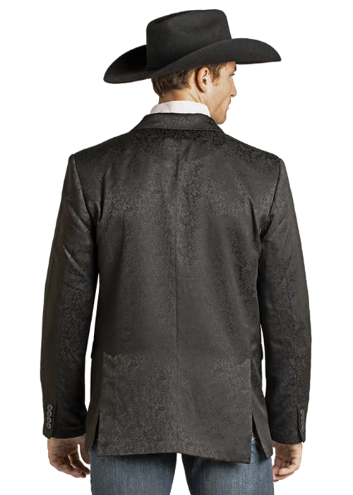 Paisley Jacquard Men's Sport Coat - Image 2