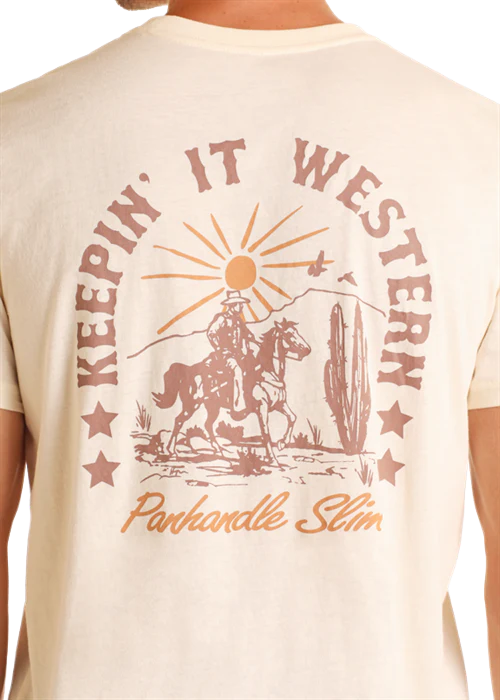 Panhandle Slim Keepin It Western Tee