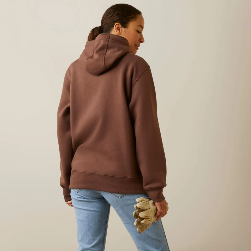 Final Sale ✨ Peppercorn Rebar 1/2 Zip Hoodie - Image 4