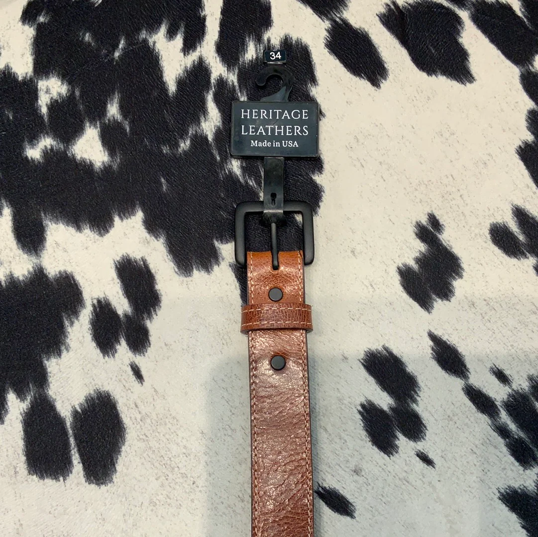 Plain Brown Men Belt - Image 2