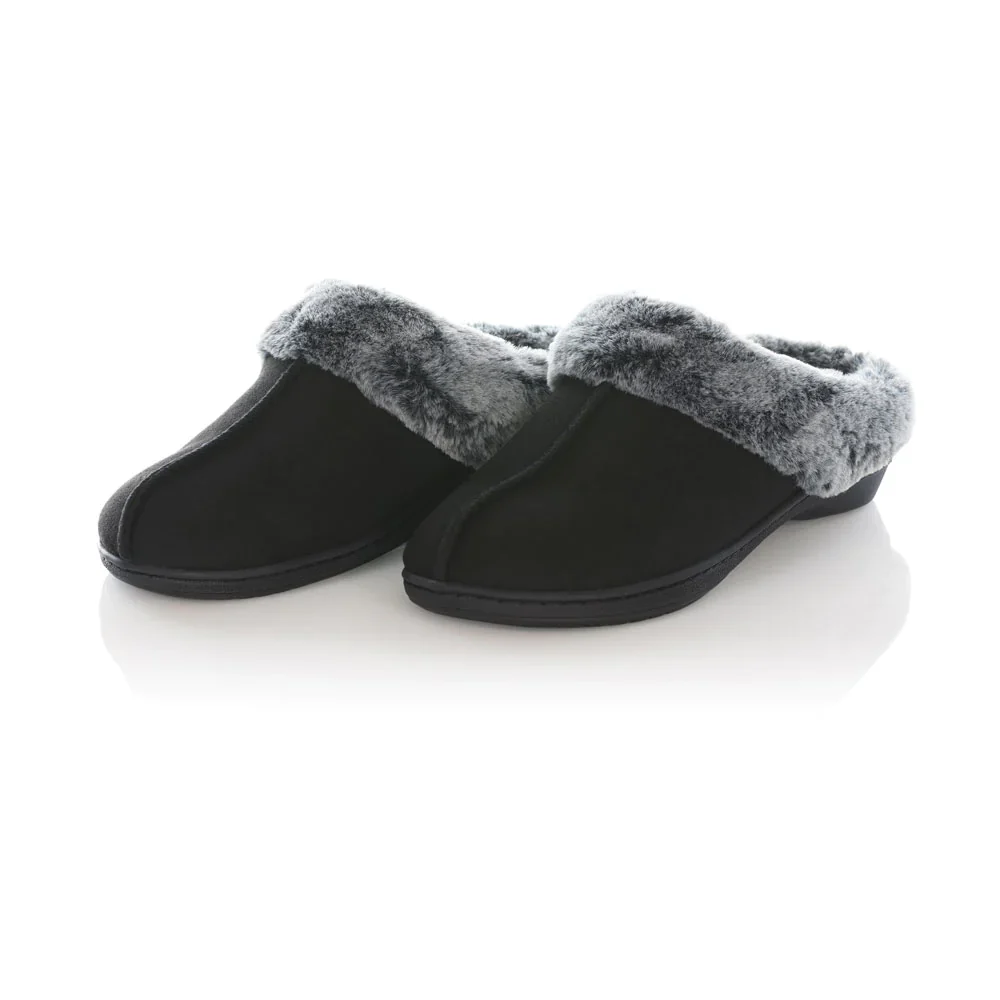 PowerStep Women's Clog Slippers Black - Image 2