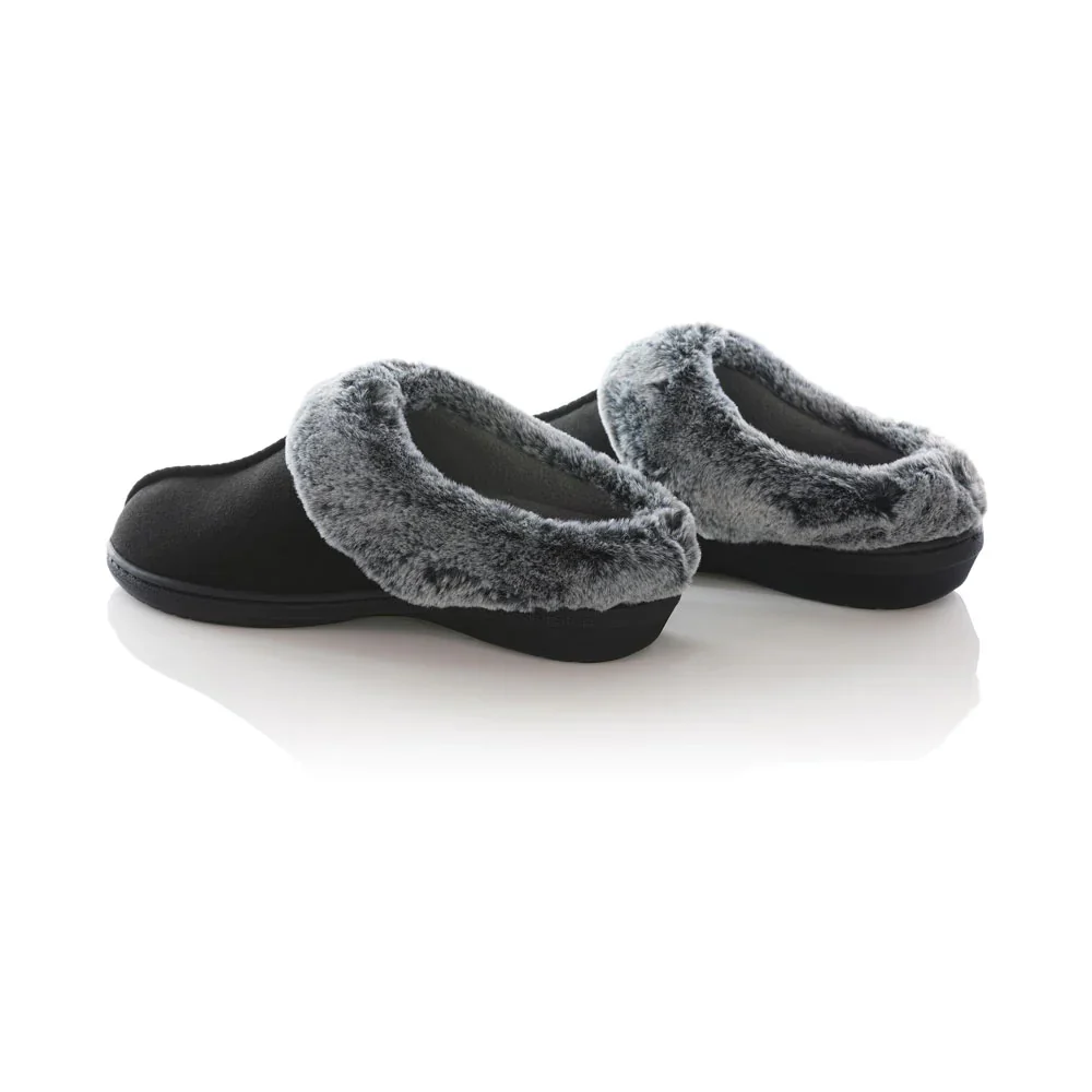 PowerStep Women's Clog Slippers Black - Image 3