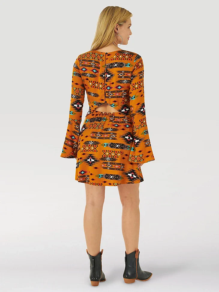 Final Sale ✨ Prisha Wrangler Retro Women's Dress - Image 2