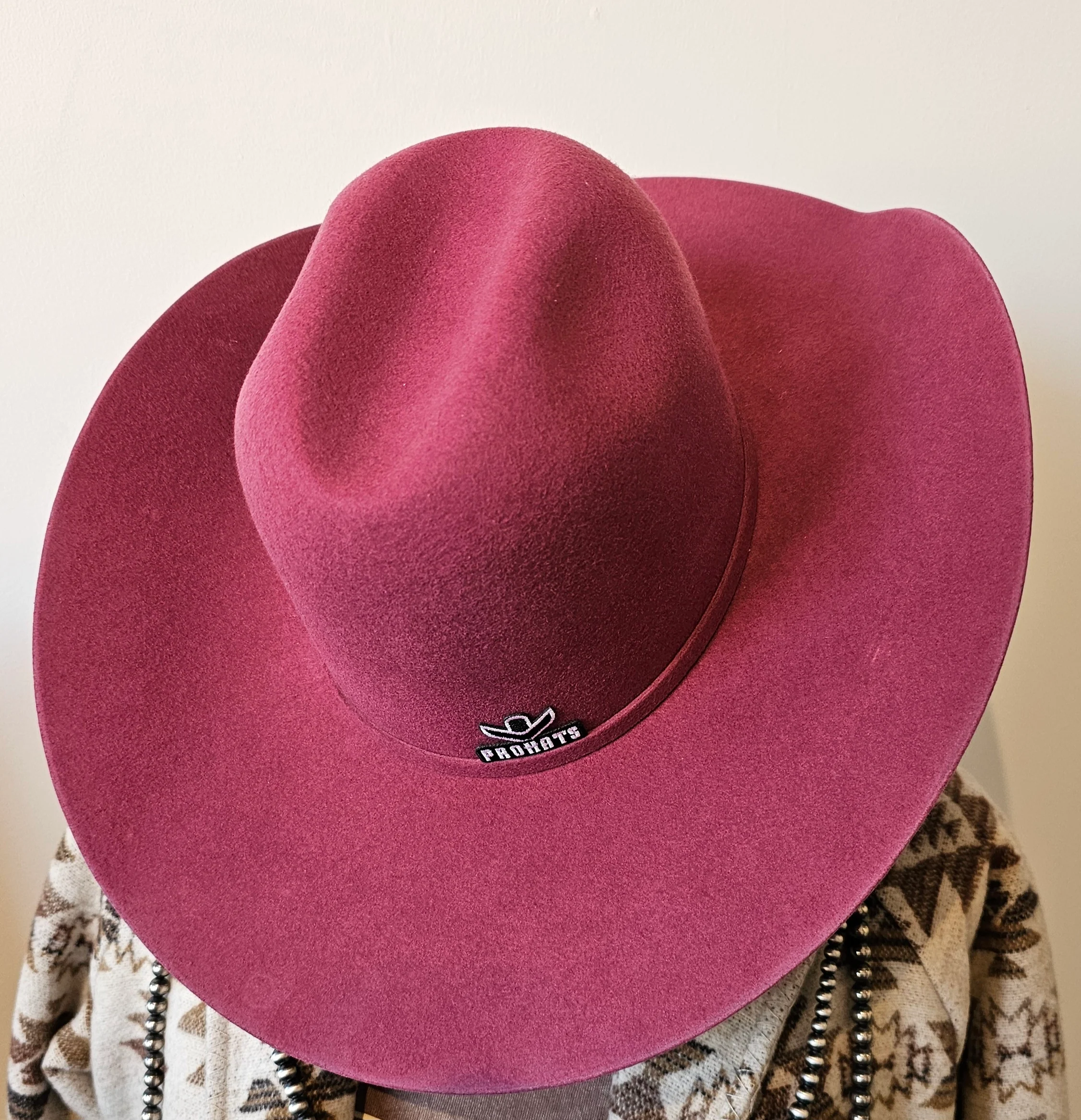 ProHats Stephenville Pink Felt - Image 3