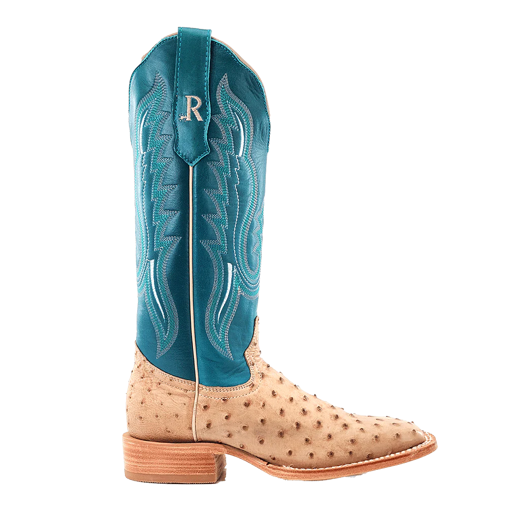 R. Watson Sand Full Quill Women's Boots - Image 2