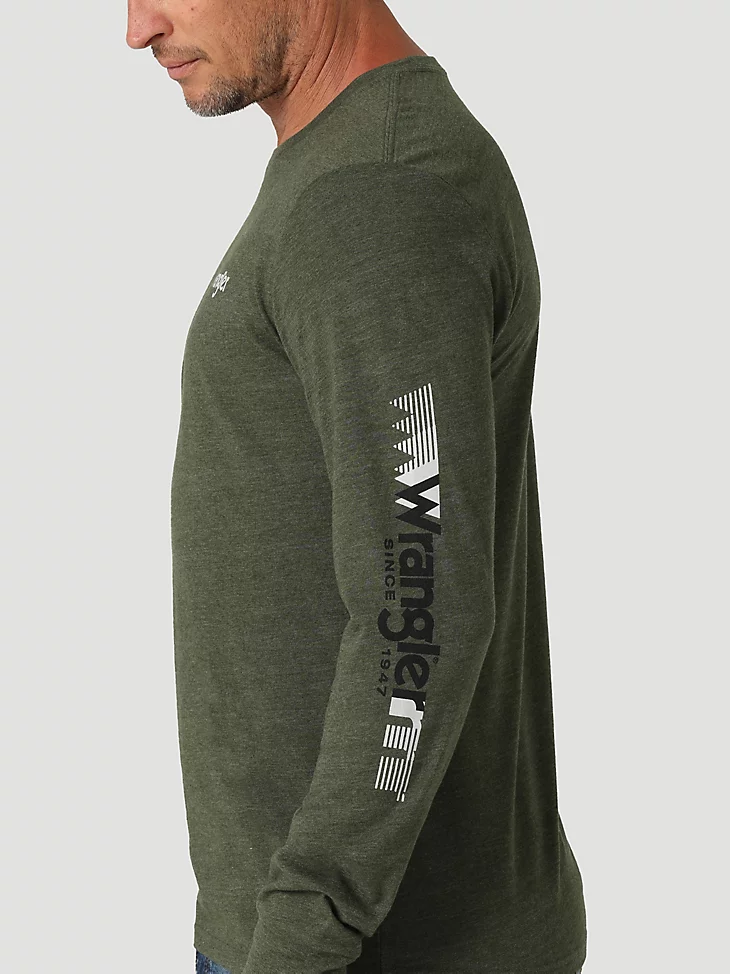 Final Sale✨ Racing Wrangler Logo Long Sleeve T-Shirt - Image 3
