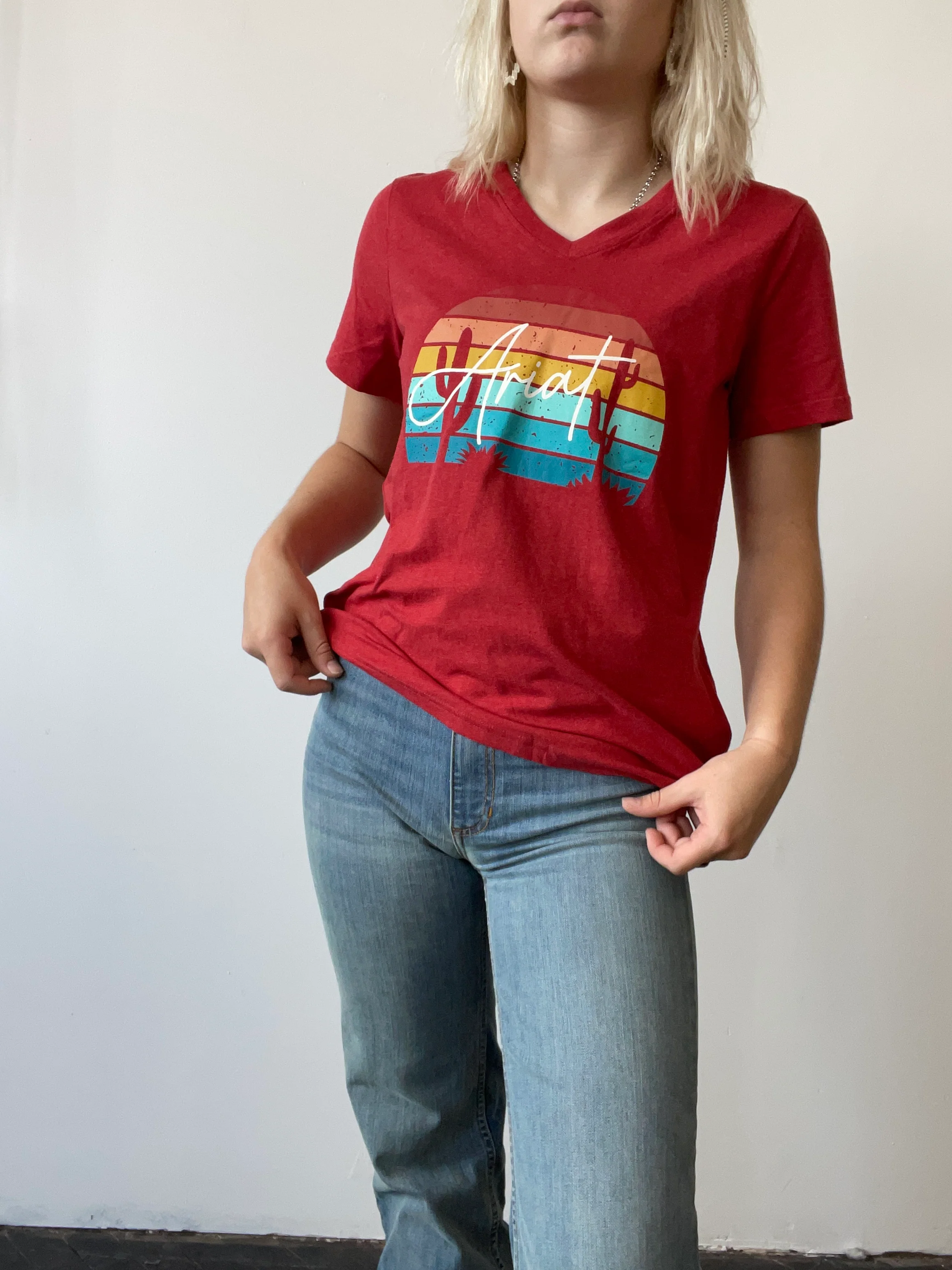 Final Sale ✨ Real horizon tee shirt - Image 2