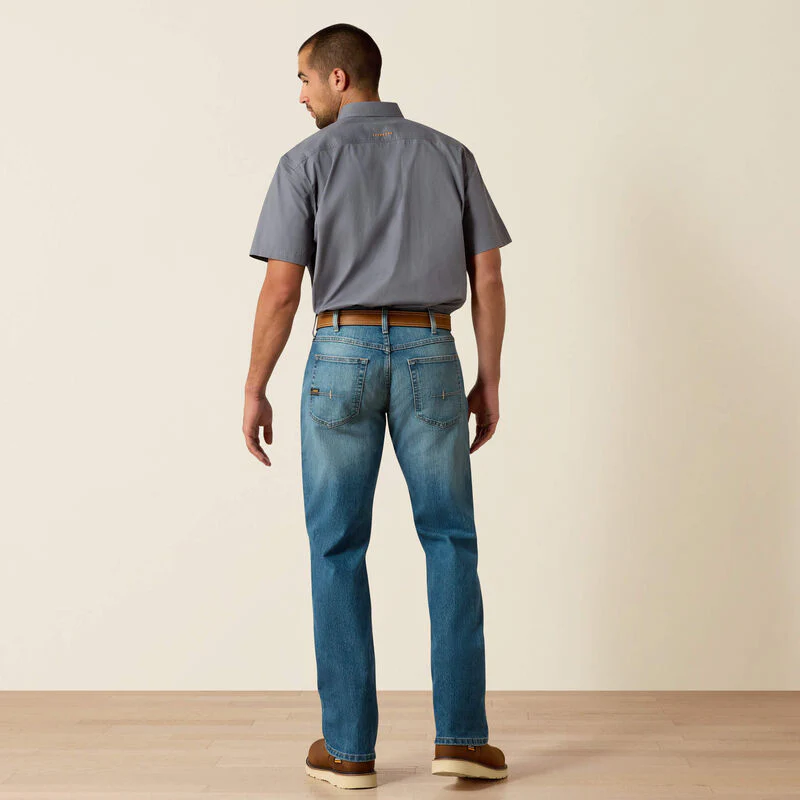 Rebar M5 DuraStretch Basic Stackable Straight Leg Jean - Image 2