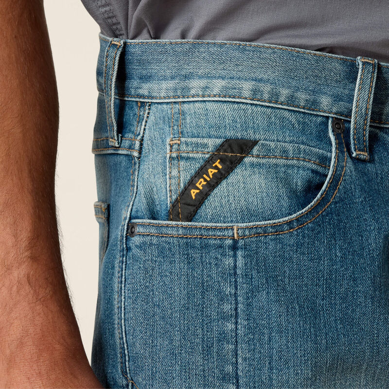 Rebar M5 DuraStretch Basic Stackable Straight Leg Jean - Image 3
