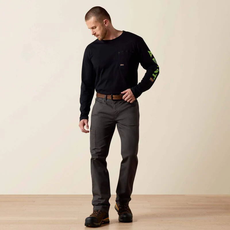 Rebar M4 Low Rise DuraStretch Made Tough Stackable Straight Leg Pant - Image 6