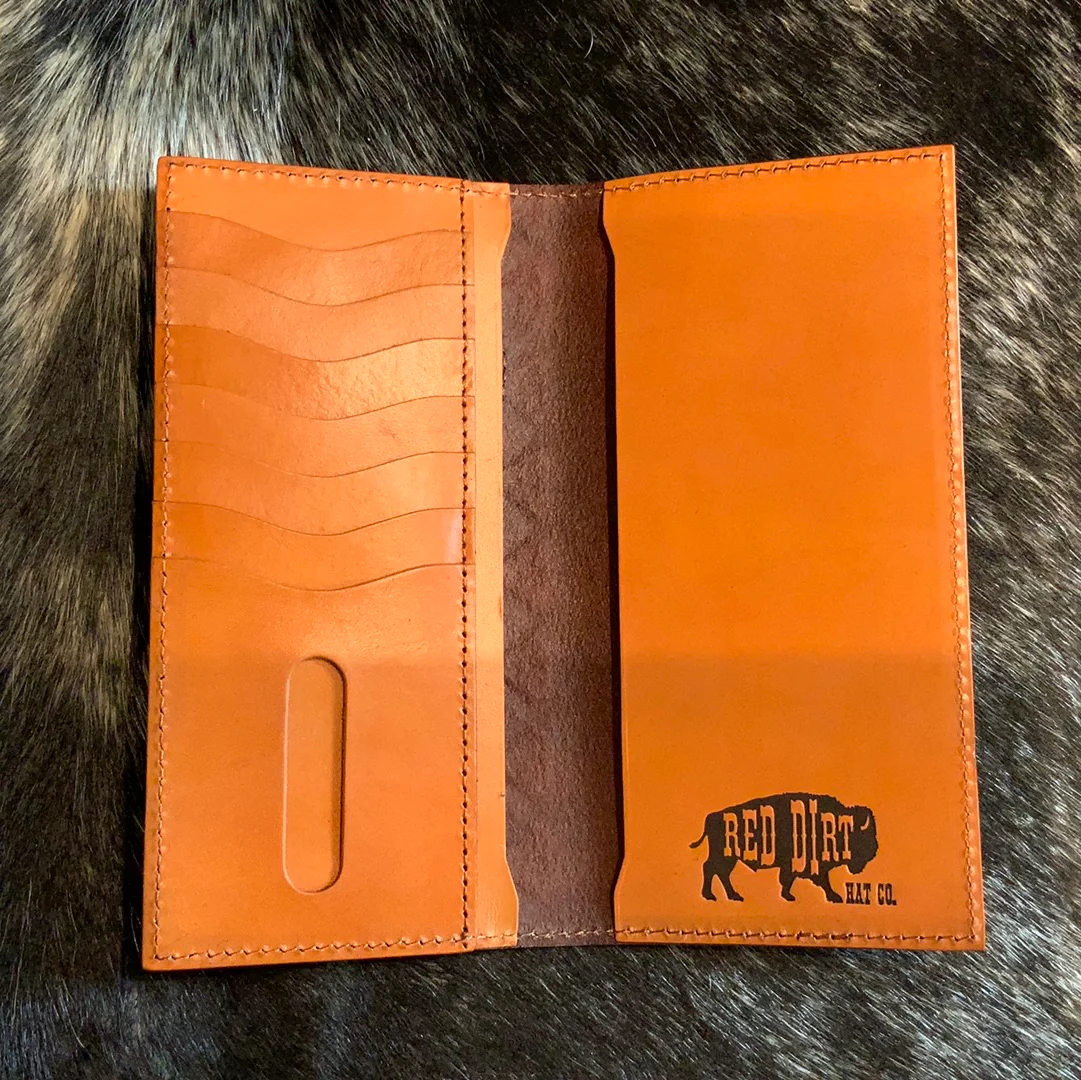 Red Dirt Rodeo Wallet Desert Scene Logo Patch - Image 3
