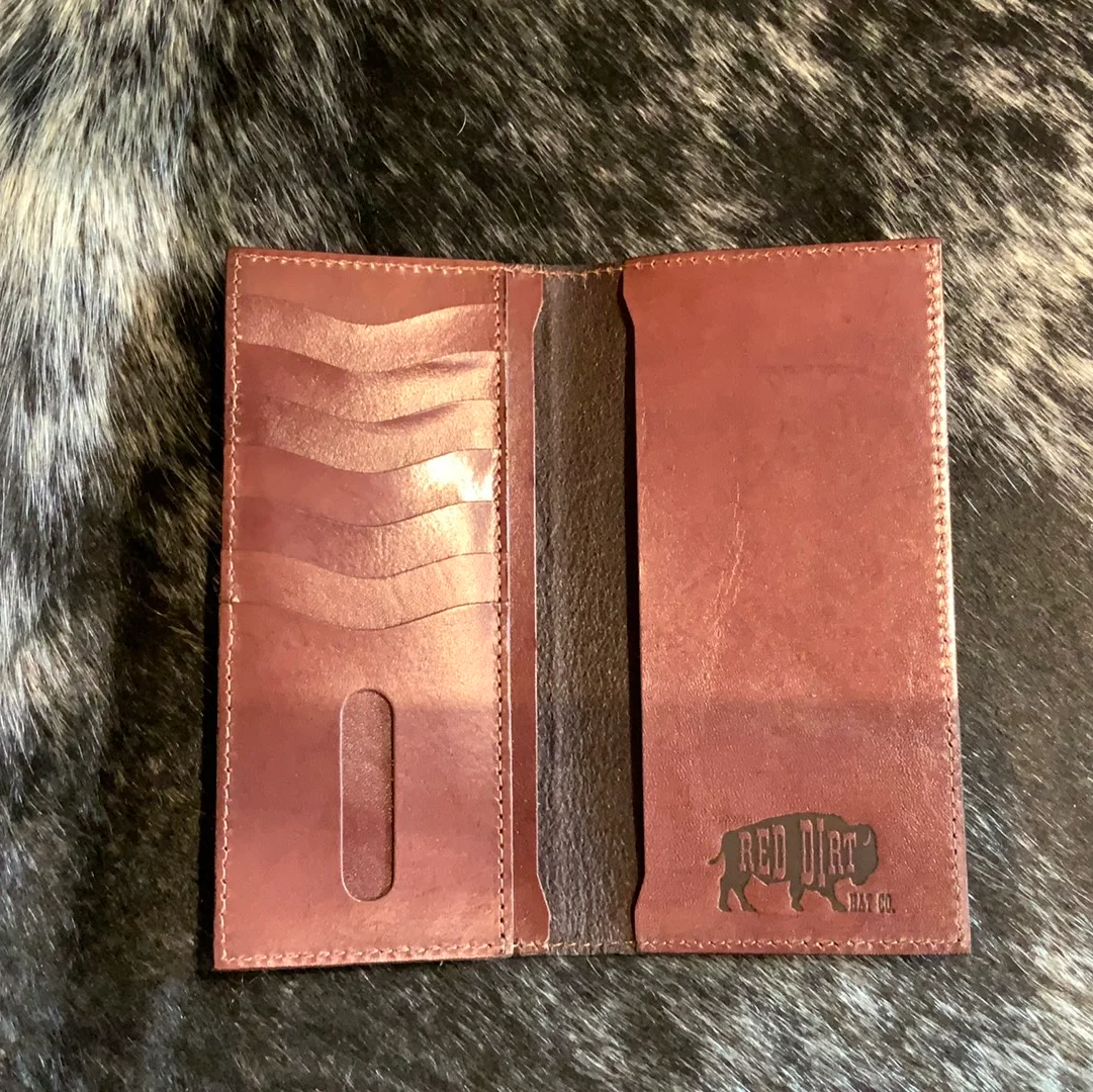 Red Dirt Rodeo Wallet Southwest Diamond Pattern - Image 3