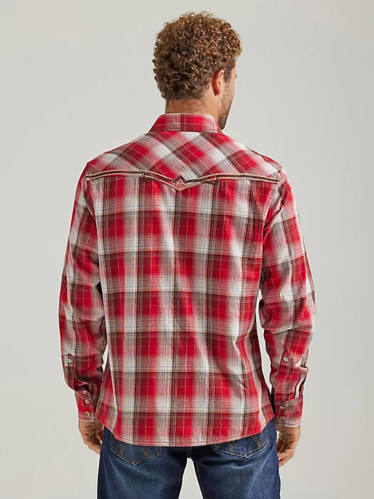Final Sale ✨ Rock 47 Apple Red Plaid With Stitching - Image 2