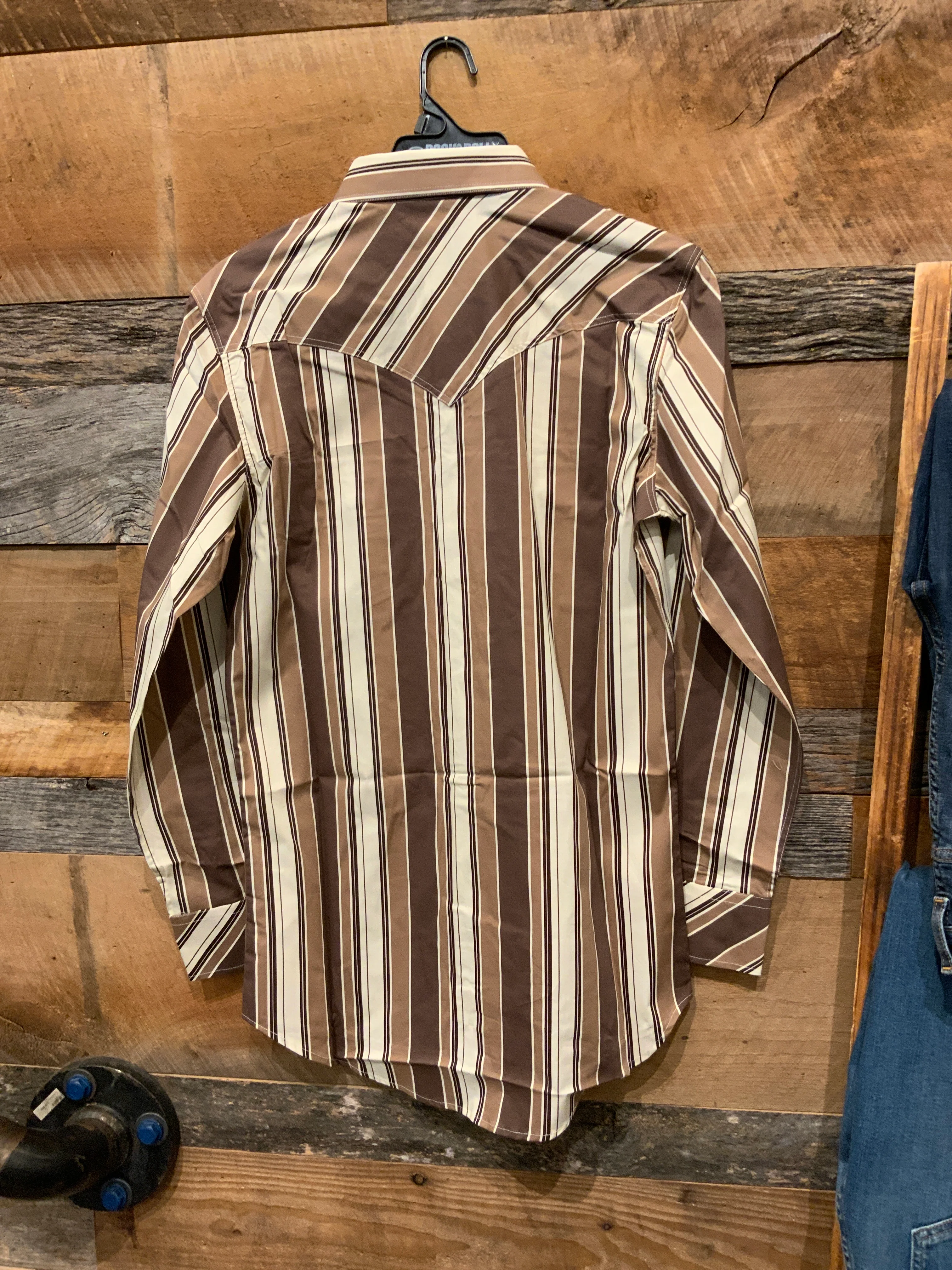 Rock & Roll Stripe Snap Up Shirt - Image 2