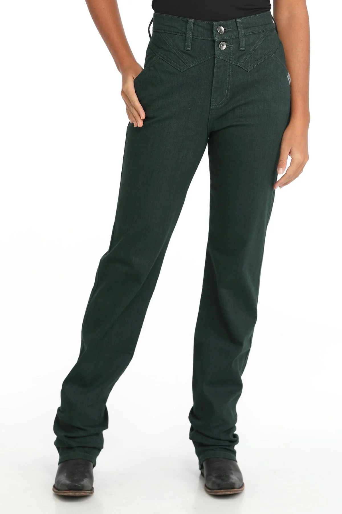 Rockies Throwback Forest by Cruel Girl Women's Jeans - Image 3