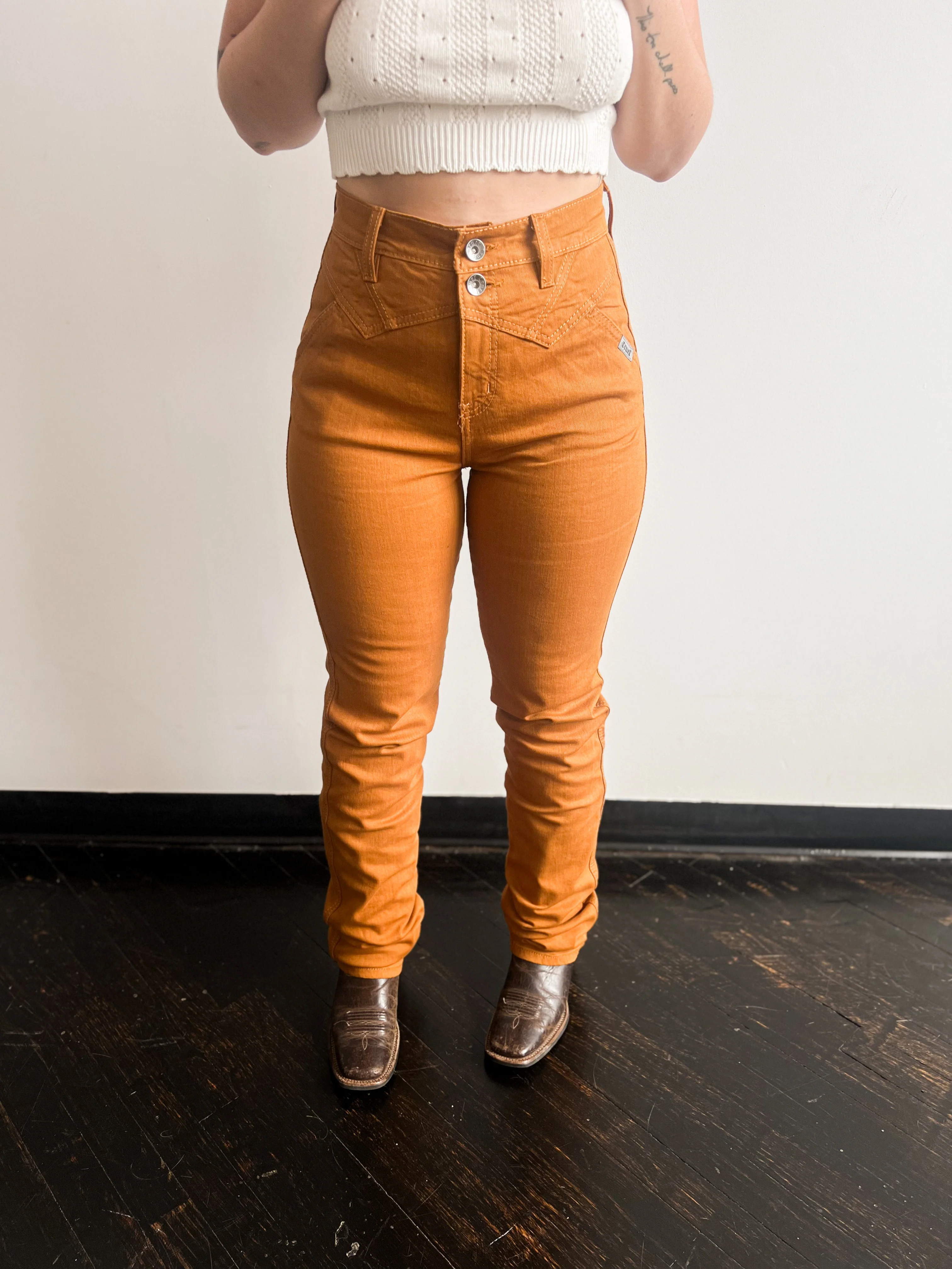 Rockies Throwback Gold by Cruel Girl Women's Jeans - Image 2