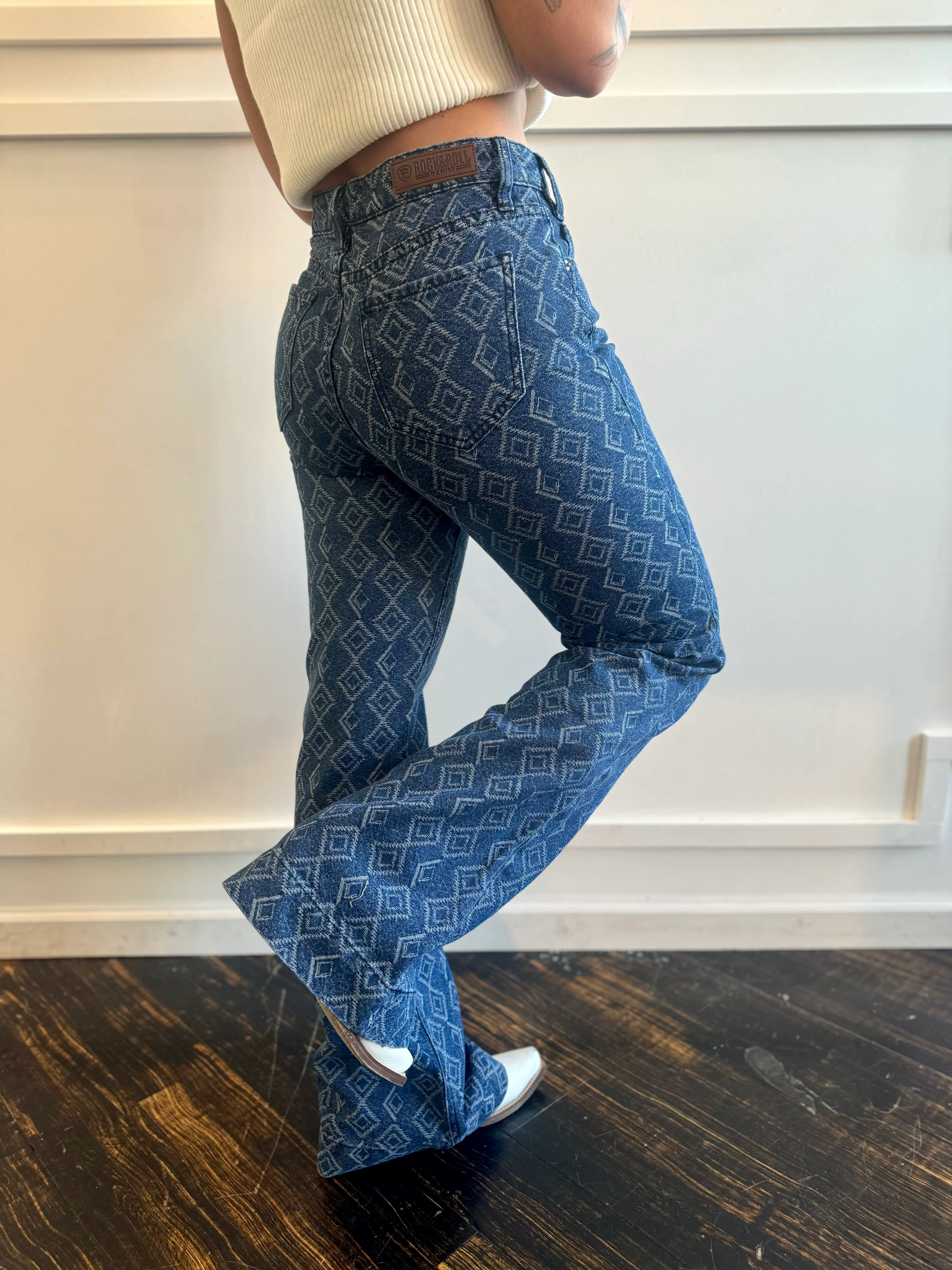 Final Sale ✨Rodeo Diamond High Rise Trouser - Image 2