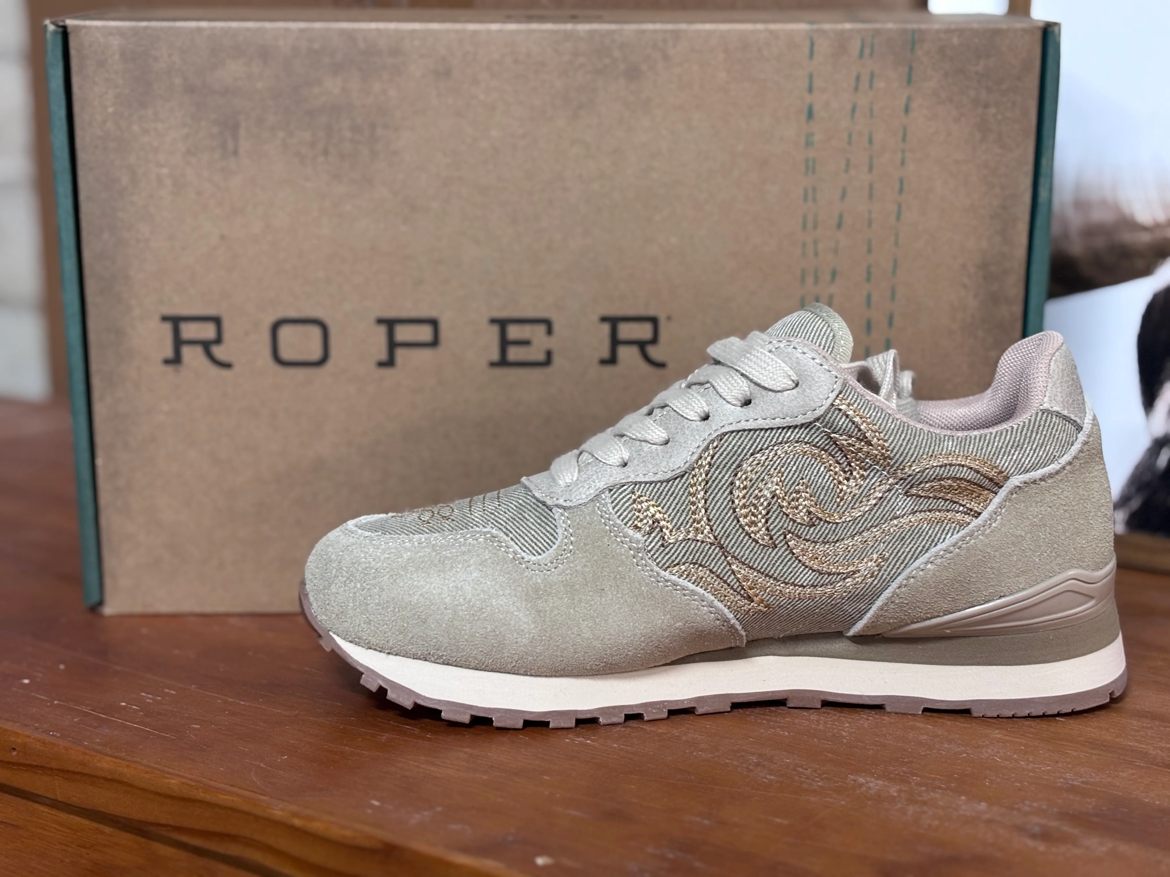 Roper Giddy Up Champagne Shoes - Image 2