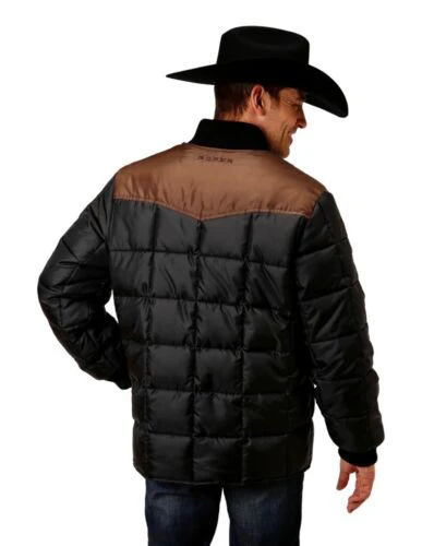 Final Sale ✨ Roper Quilted Jacket Black - Image 2