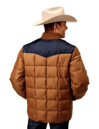 Final Sale ✨ Roper Quilted Jacket Brown - Image 2