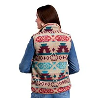 Roper Women's Aztec Woven Vest - Image 2