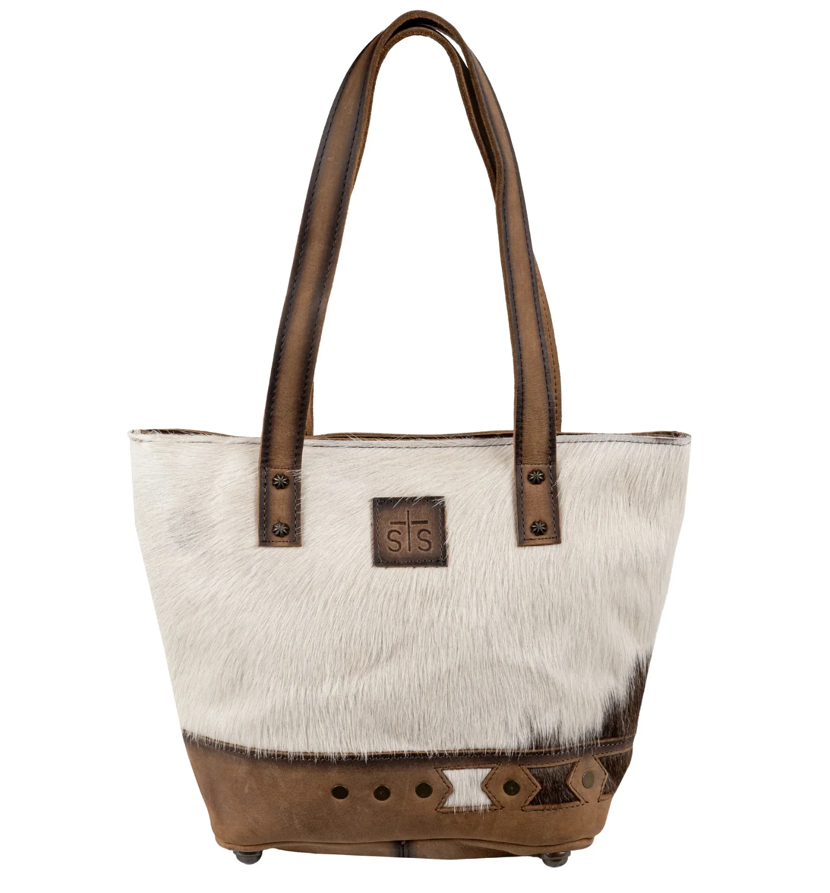 Roswell Cowhide Small Tote - Image 2