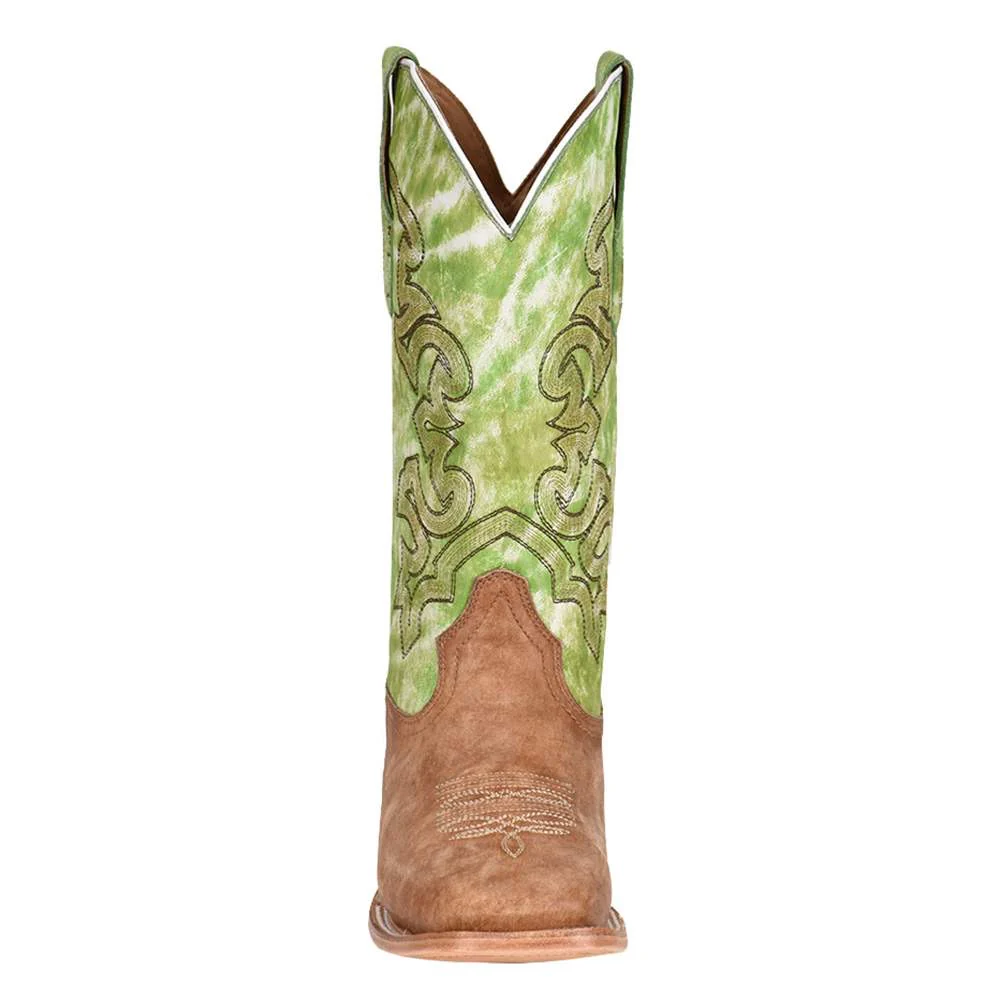 Final Sale ✨ Sand/Green Embroidery Corral Men's Boots - Image 2