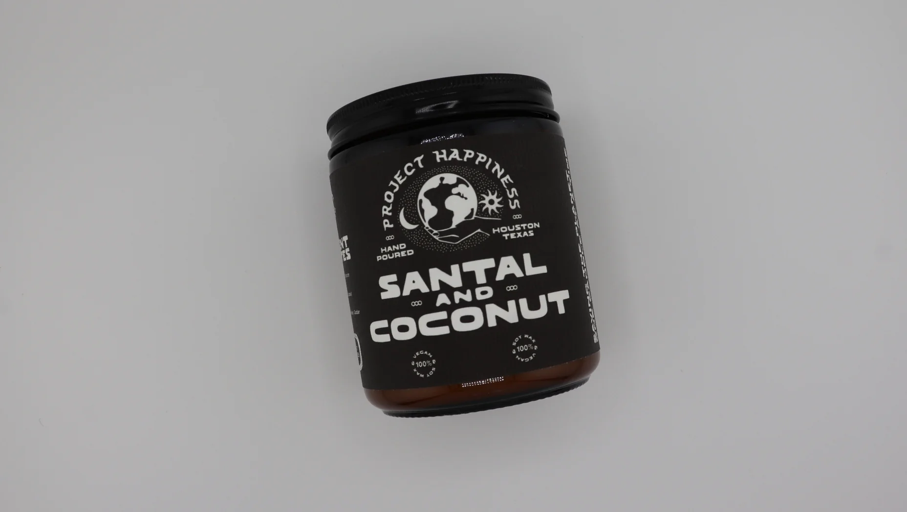 Santal and Coconut Soy Candle - Image 2