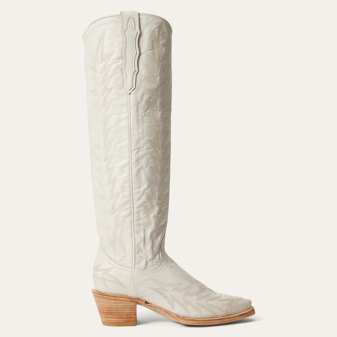 Sarah Heavy Cream Boots - Image 2