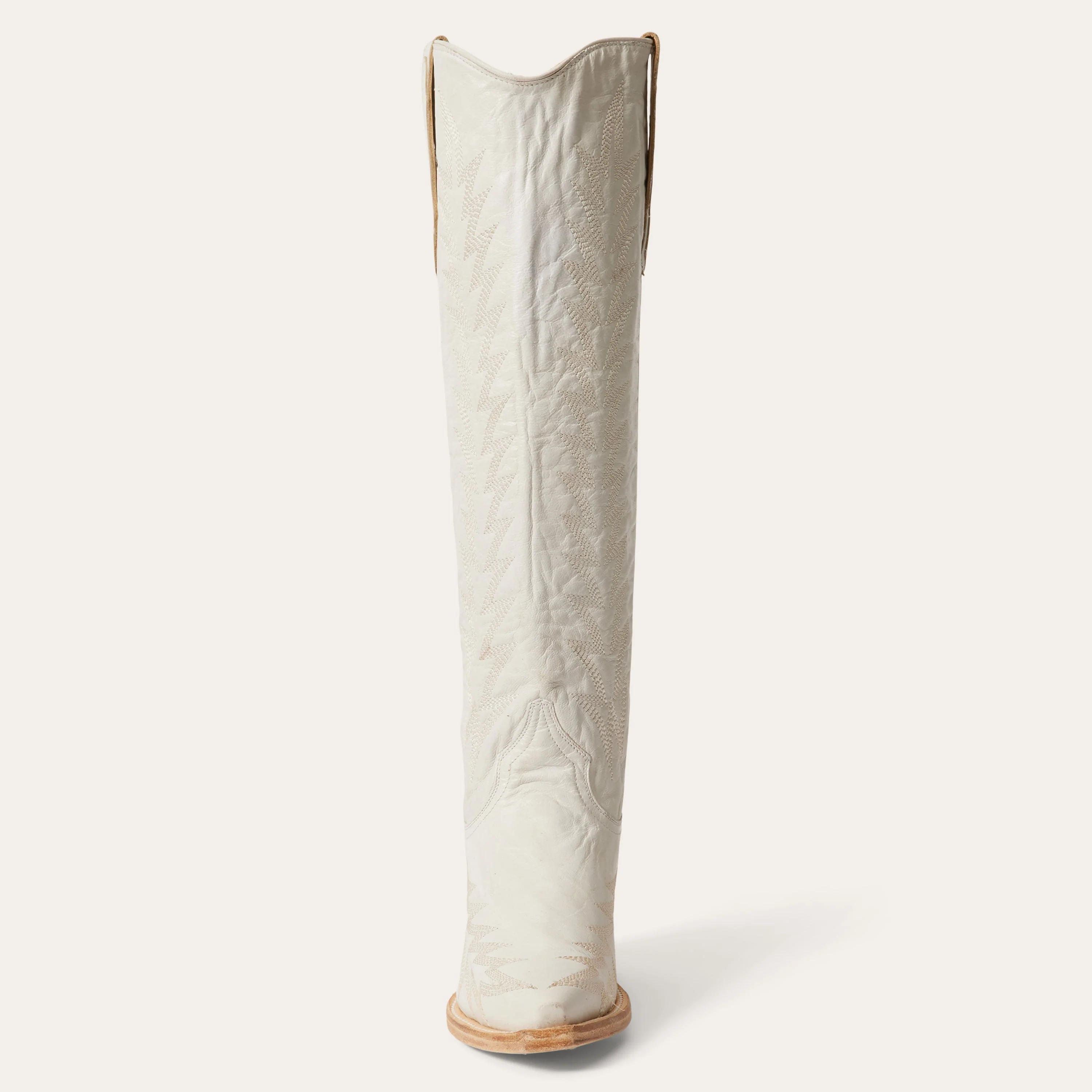 Sarah Heavy Cream Boots - Image 3