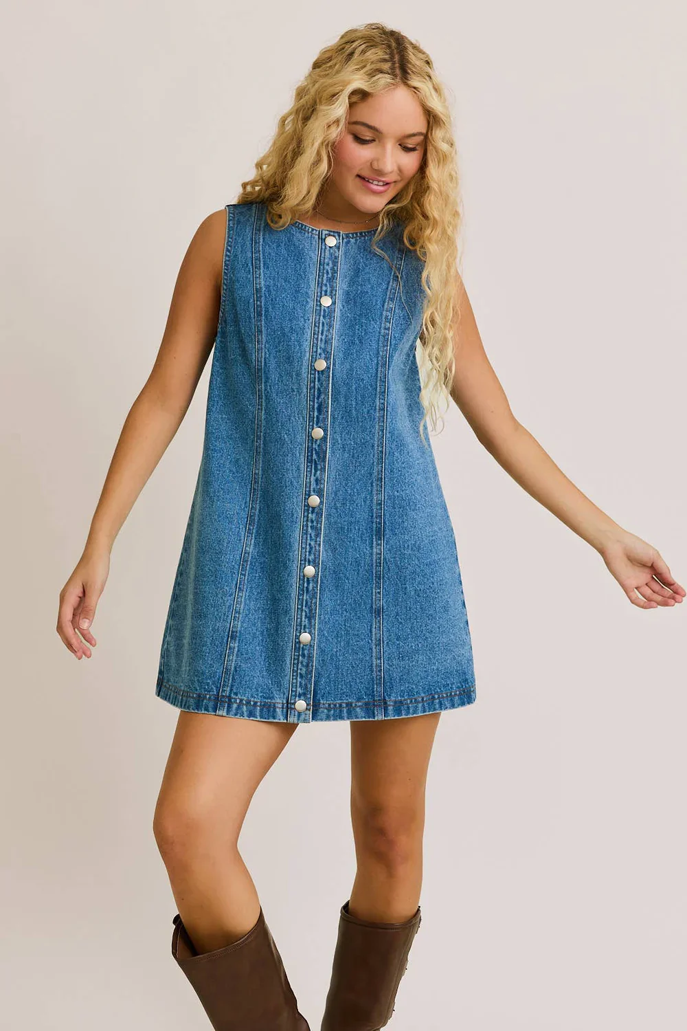 Kennedy Denim Dress - Image 3