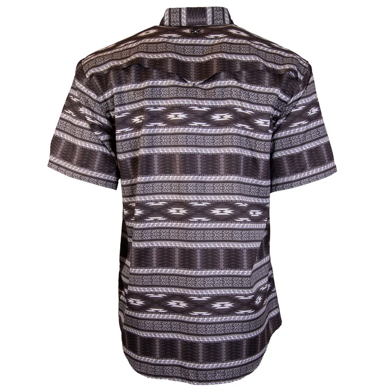 "Sol" Hooey Men's Black Aztec Shirt - Image 2