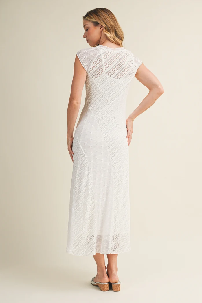Spring Lace Maxi Dress - Image 2