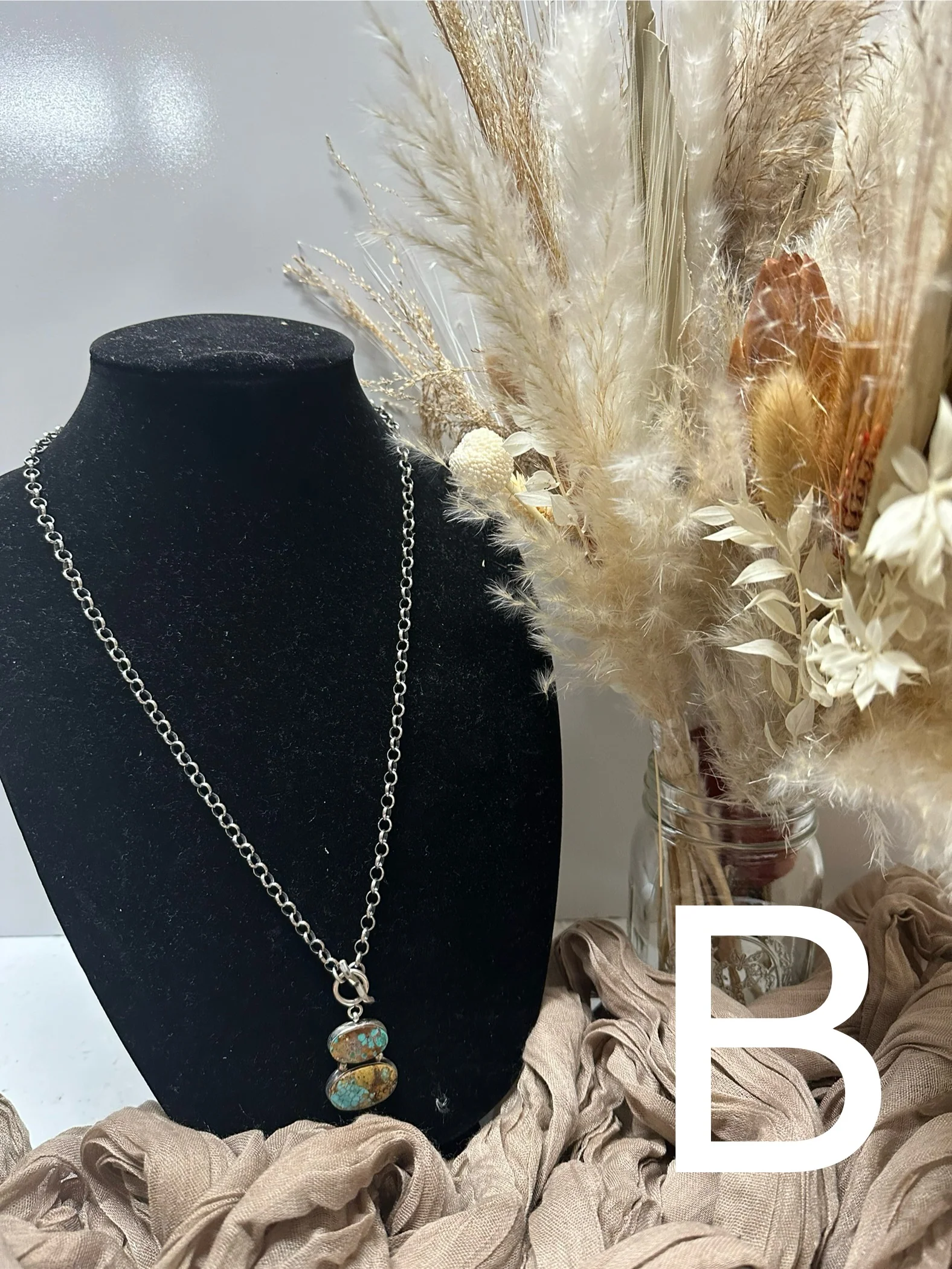 Stacked Turquoise Necklace - Image 2
