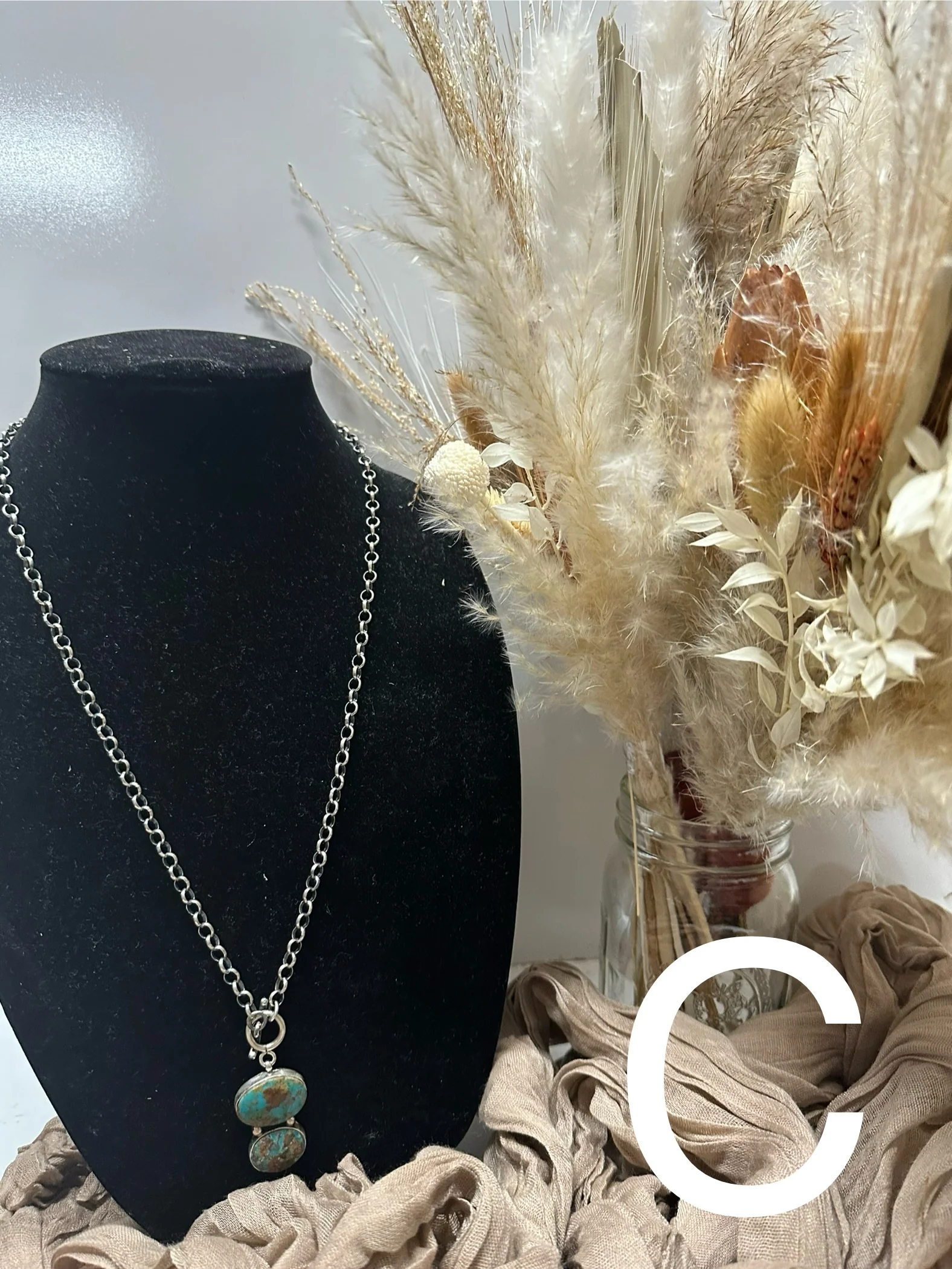 Stacked Turquoise Necklace - Image 3