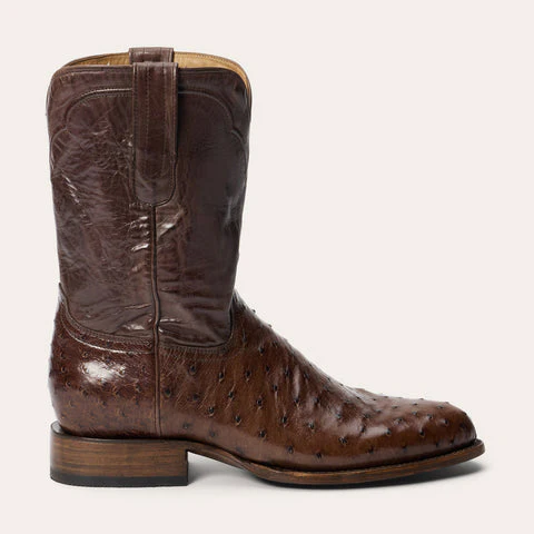Stetson Austin Ostrich Roper Boots - Image 2