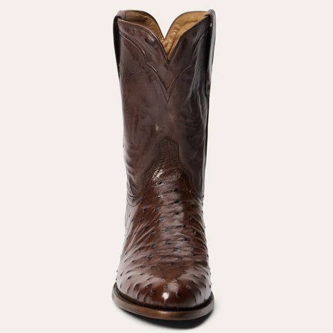 Stetson Austin Ostrich Roper Boots - Image 3
