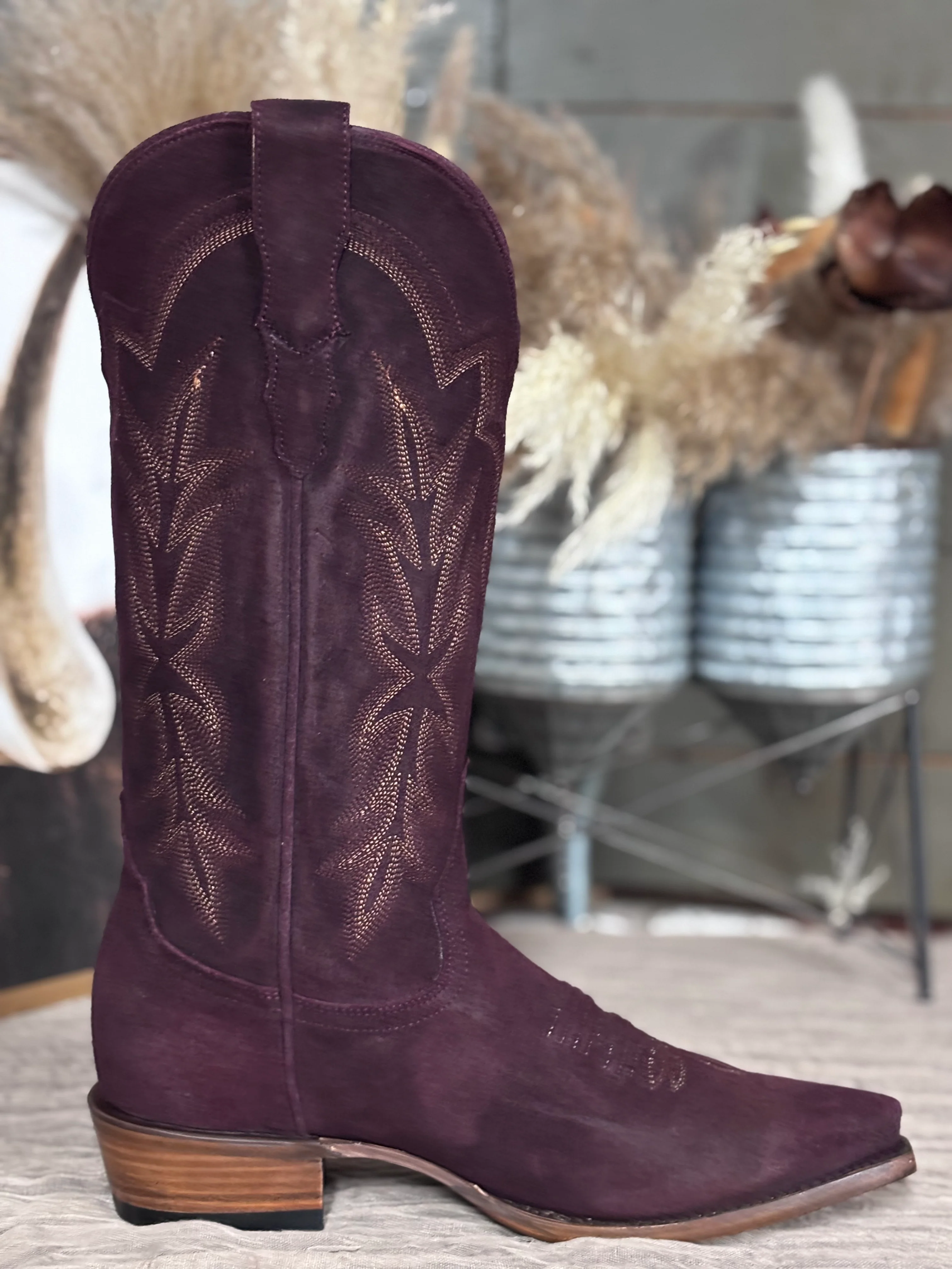 Stetson Casey Wine Women's Boots - Image 2
