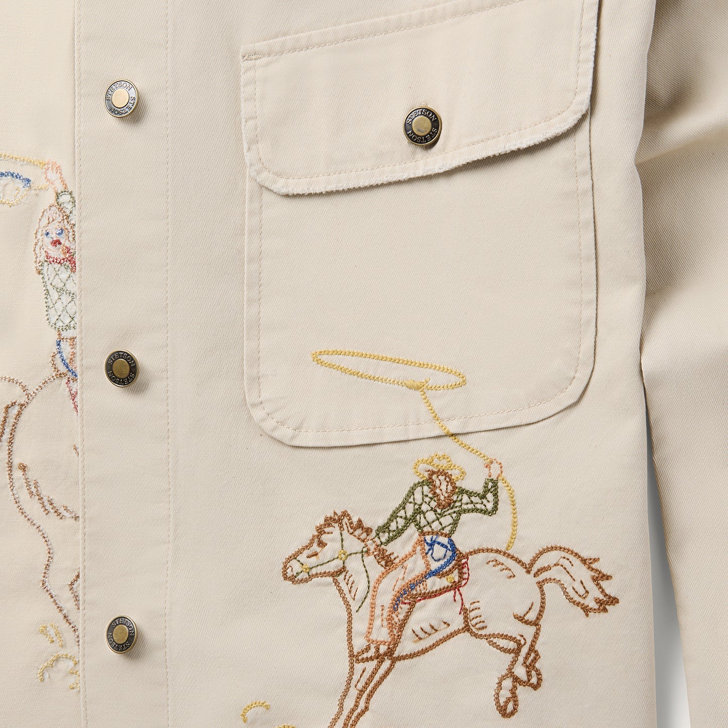 Stetson Embroidery Shacket - Image 4