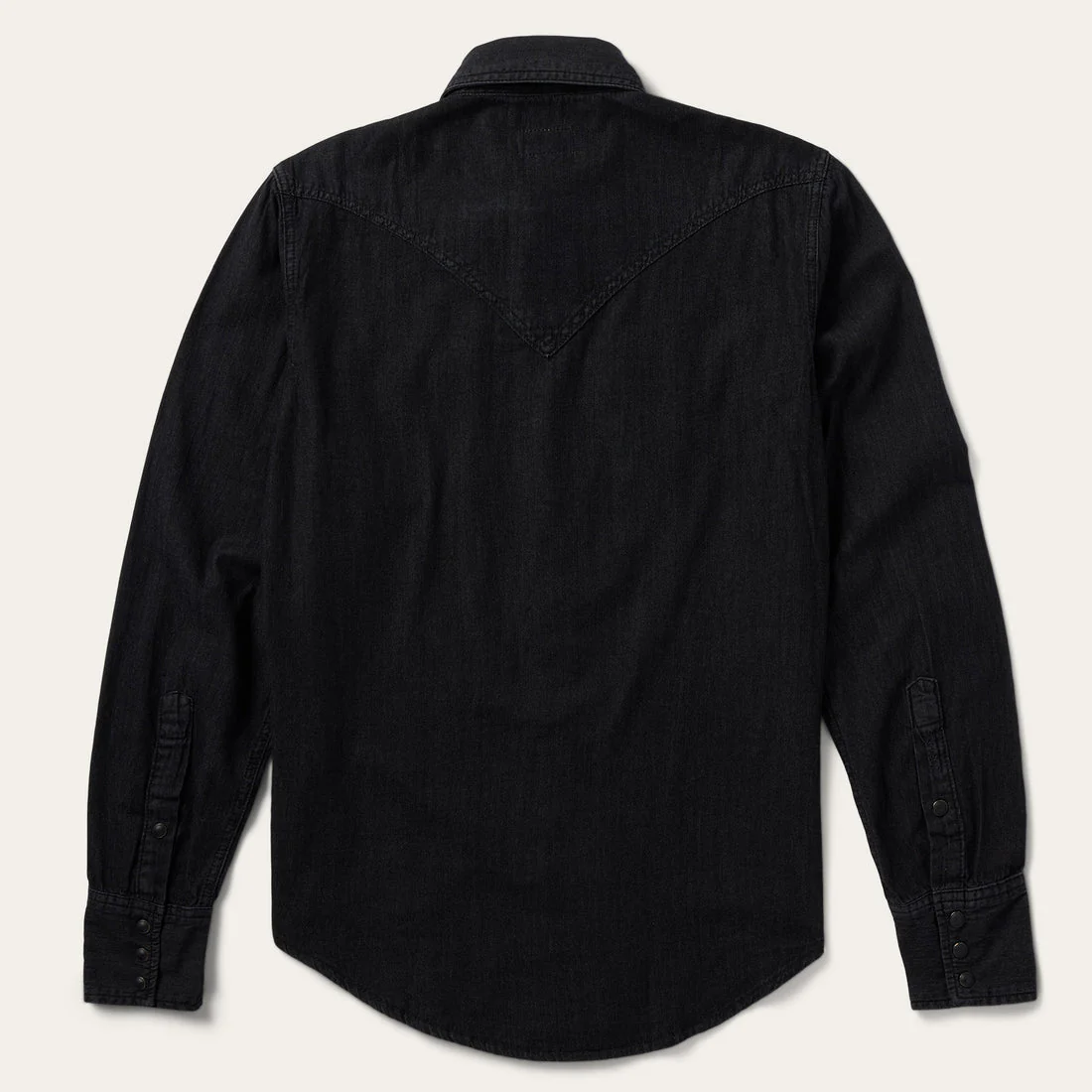 Stetson Modern Denim Black Men's Snap Up - Image 3
