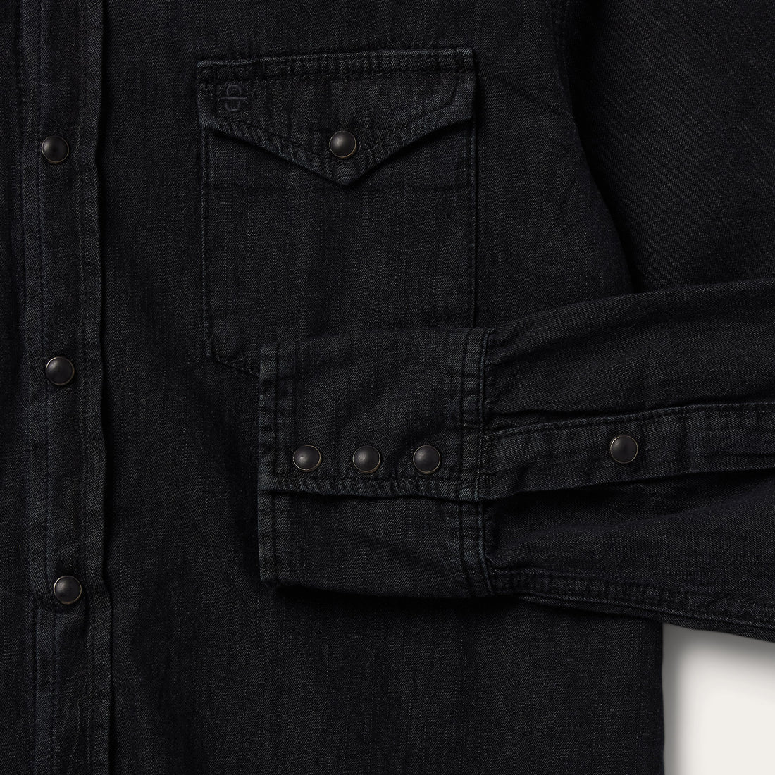 Stetson Modern Denim Black Men's Snap Up - Image 5