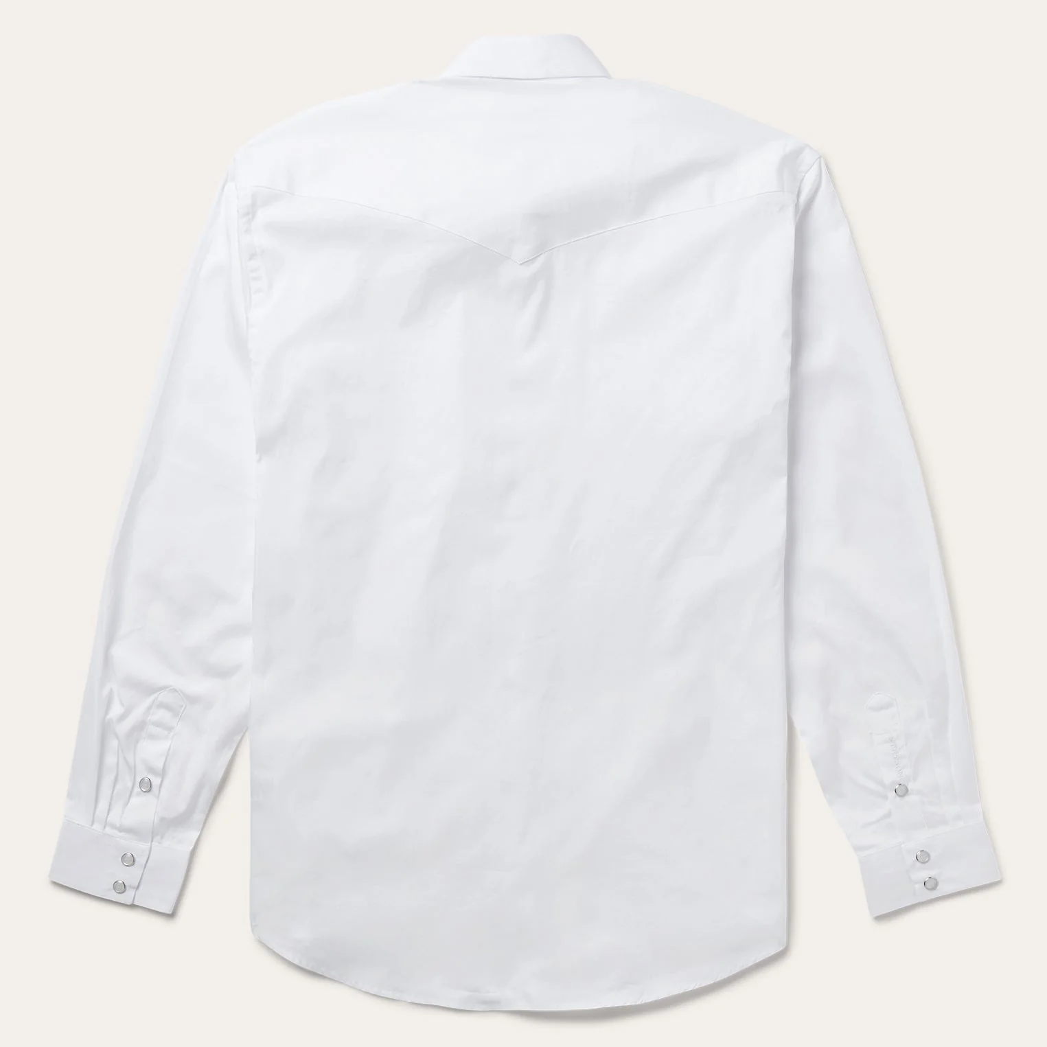 Stetson Pinpoint White Men's Snap Up - Image 2