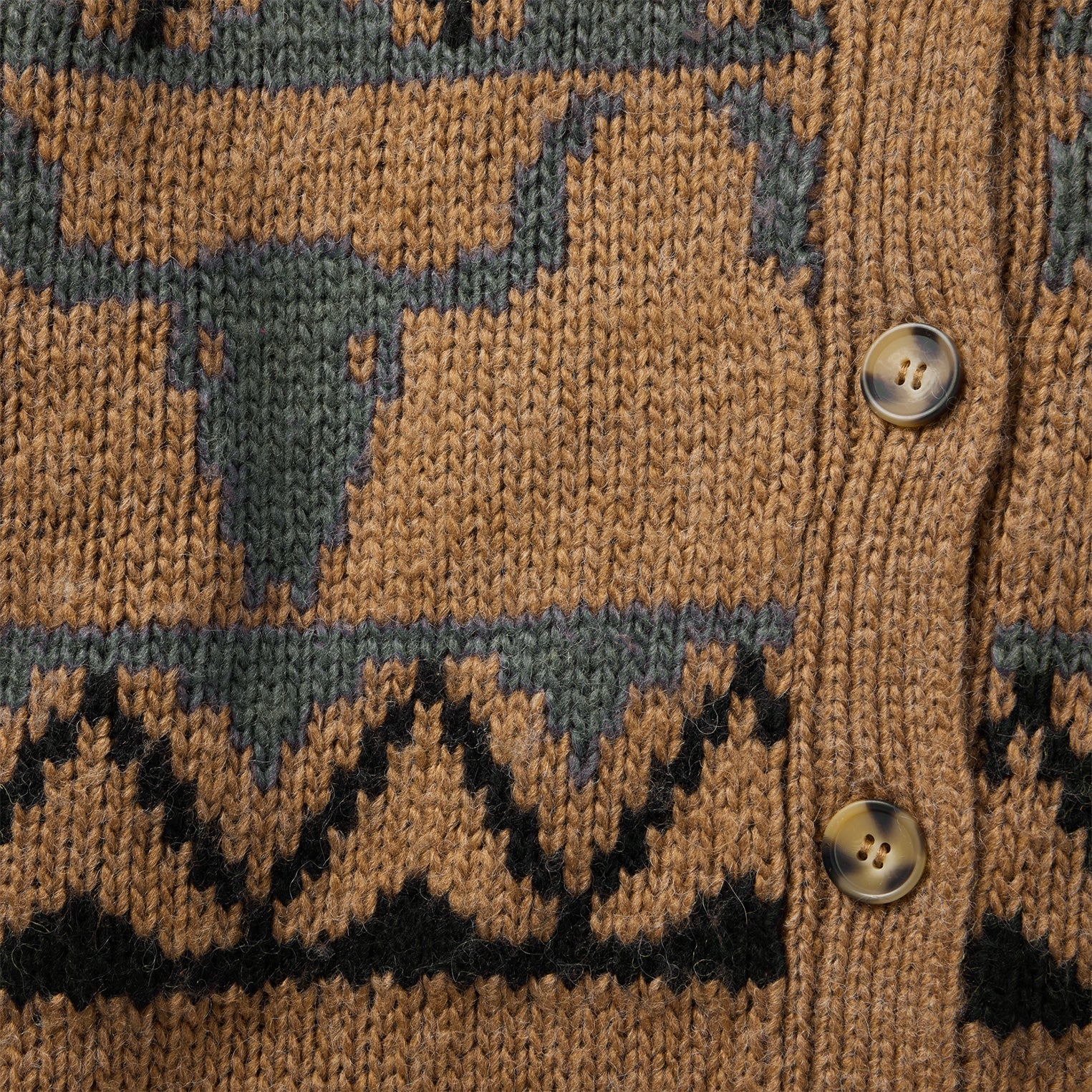 Stetson Steer Head Cropped Cardigan - Image 4