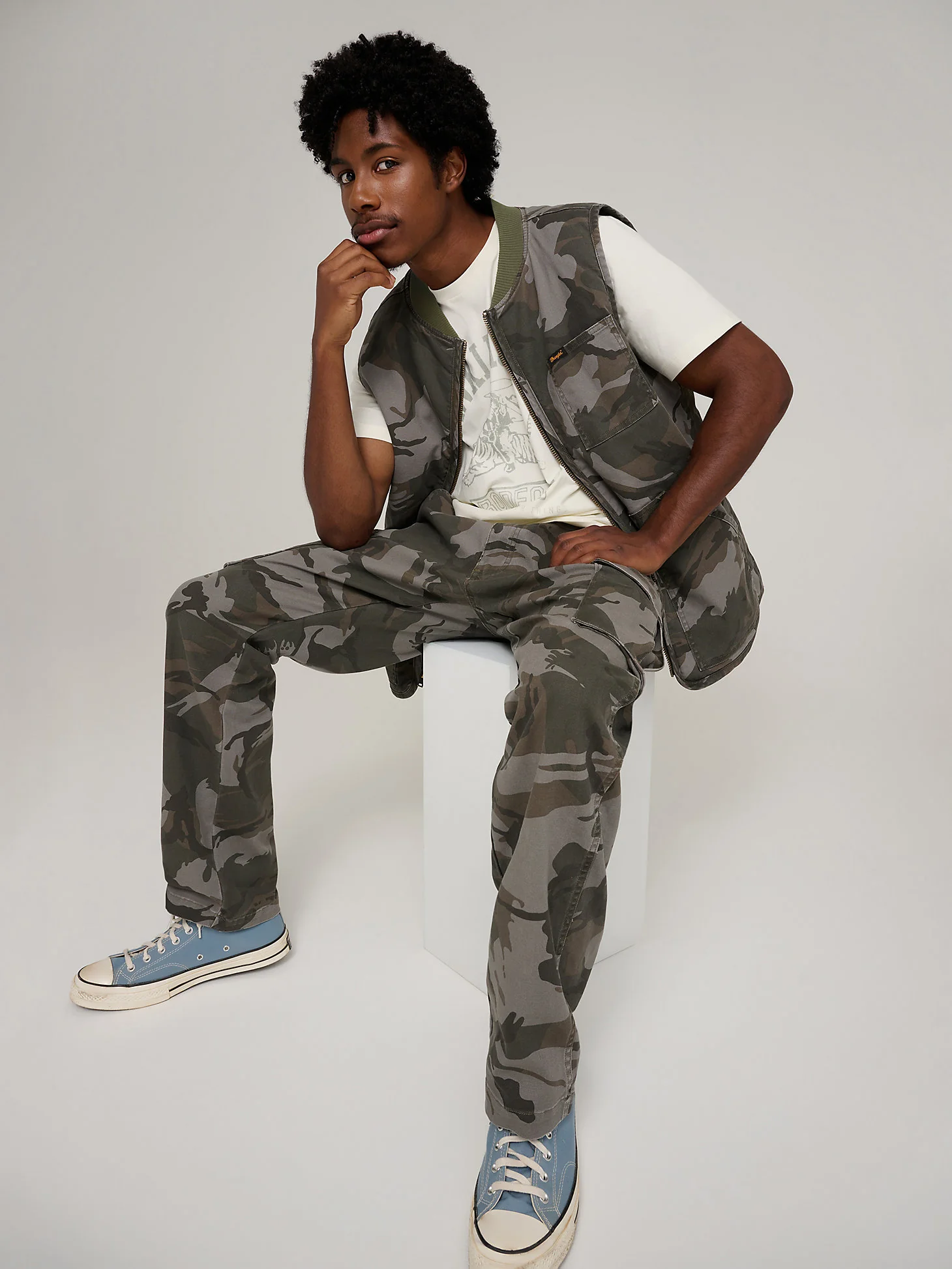Stranger Things Mike/Lucas Camo Pant - Image 5
