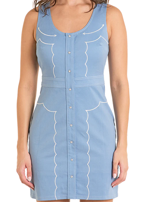 Summer Fun Embroidered Dress - Image 2