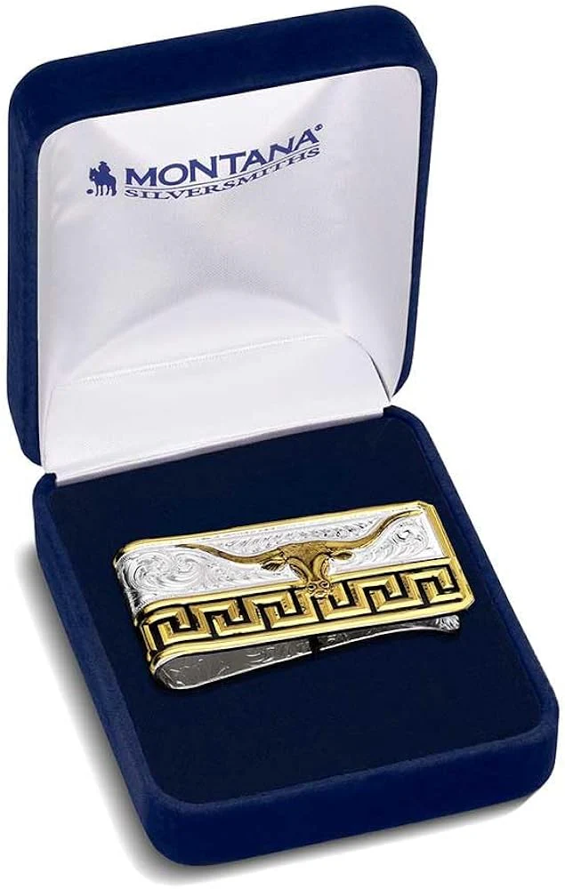 Sunrise Mesa Longhorn Money Clip - Image 4