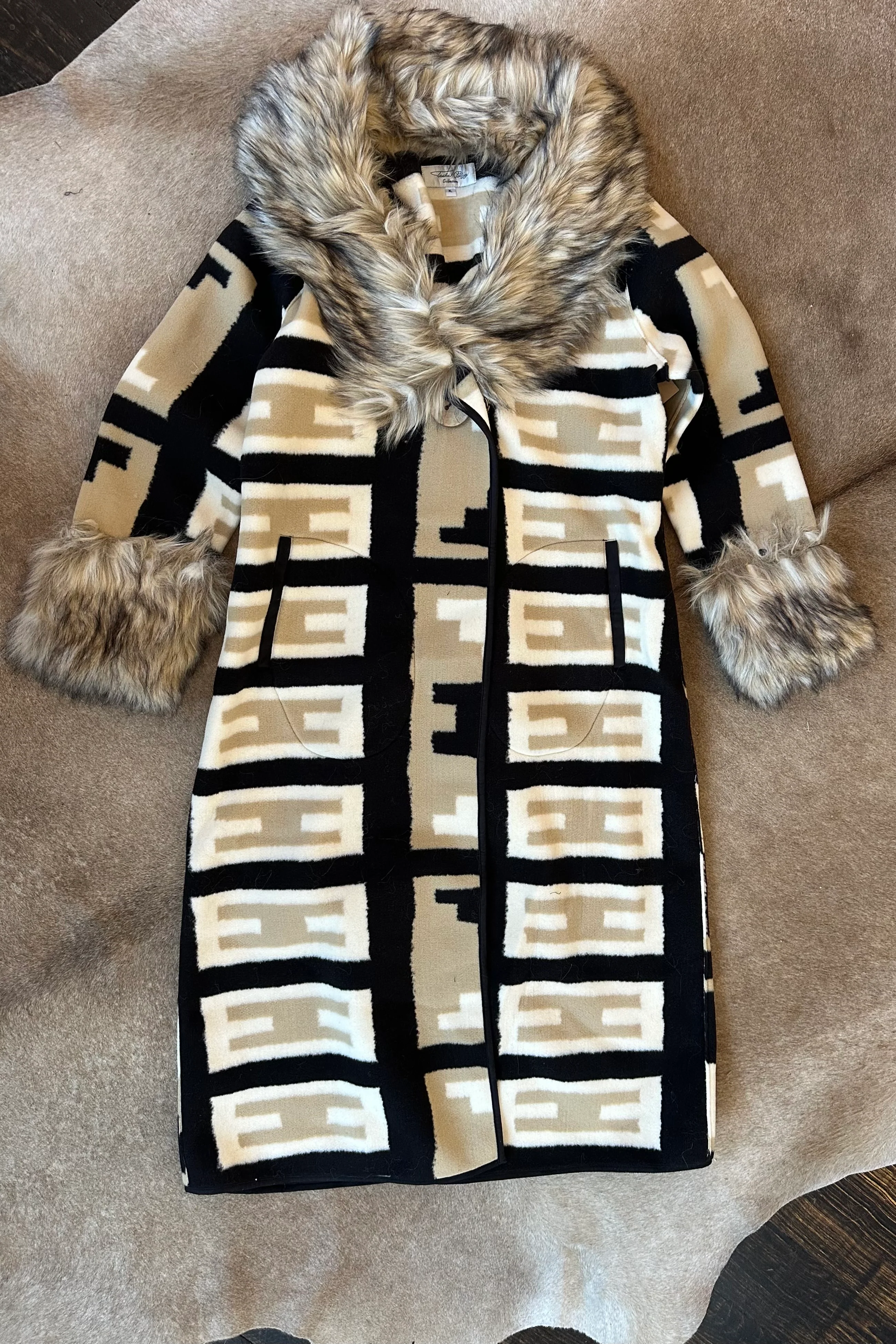 Tasha Polizzi Women's Black Liberty Coat - Image 2